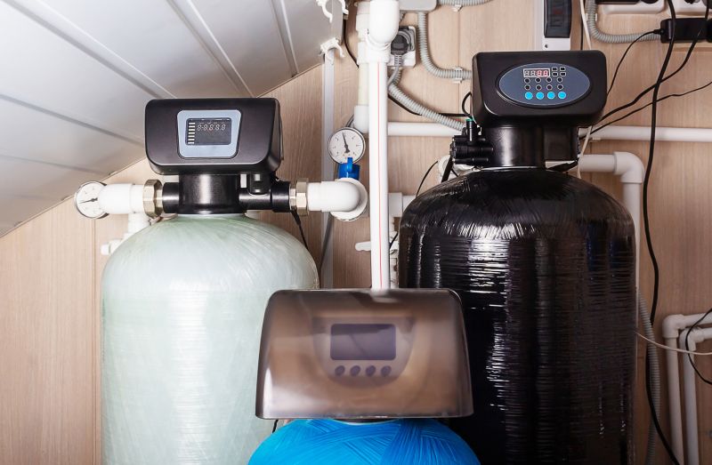 Multi-Unit Water Softening System